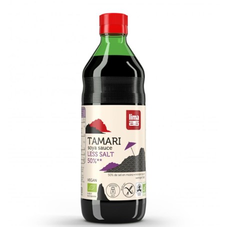 Tamari 25% moins de Sel Bio - 250 ml